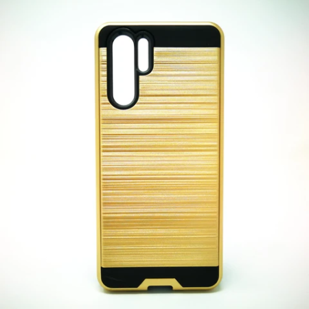 Huawei P30 Pro Metal Brush Case Gold