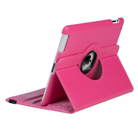 Samsung Galaxy Tab 3 7.0-inch(T210)(2013) 360 Degree Rotating Case HOT PINK