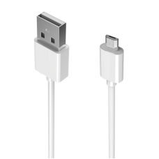 Micro USB Data Cable 1 M white ( Short Pin )