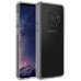 Samsung Galaxy S9 Shock Proof Crystal Hard Back and Soft Bumper TPC Case Smoke